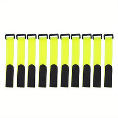 10pcs Fishing Rod Tie Holder Strap Fastener Hook Loop Cord Ties Belt
