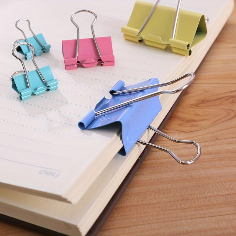60-Piece Binder Set, Various Colors, Office Use