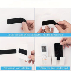 40 Sets Hook And Loop Tape Sticky Back Double Sided 2.54 x 10.16 cm Command Adhe
