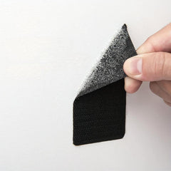 40 Sets Hook And Loop Tape Sticky Back Double Sided 2.54 x 10.16 cm Command Adhe