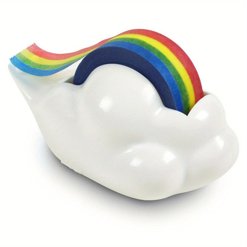 Reusable Rainbow Tape Dispenser for Art Projects