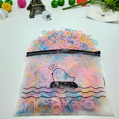 Disposable Leather Hair Bands Assorted Colors Hair Tying Ropes