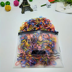Disposable Leather Hair Bands Assorted Colors Hair Tying Ropes