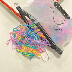 Disposable Leather Hair Bands Assorted Colors Hair Tying Ropes