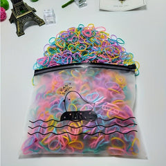 Disposable Leather Hair Bands Assorted Colors Hair Tying Ropes