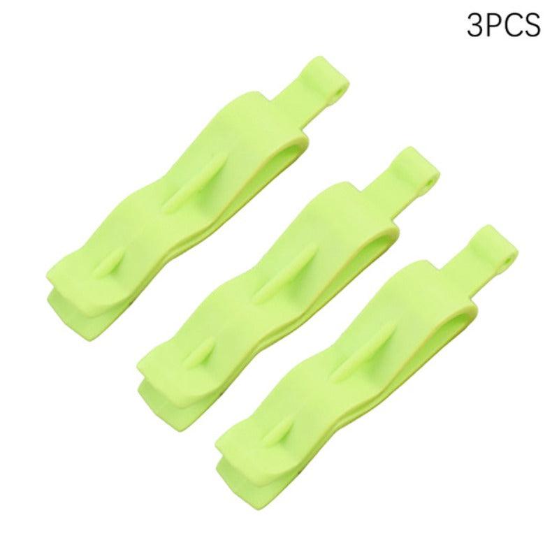 3Pcs Trash Bag Clip Home Organizer Non Slip Waste Bin Bag Dustbin Clamp