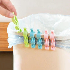 3Pcs Trash Bag Clip Home Organizer Non Slip Waste Bin Bag Dustbin Clamp