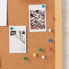 Coloured Large Pins 100 Pcs With Plastic Storage Box - Home & Office Use