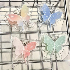 4pcs Colorful Butterfly Binder Clips for Office and School