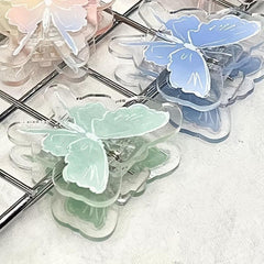 4pcs Colorful Butterfly Binder Clips for Office and School