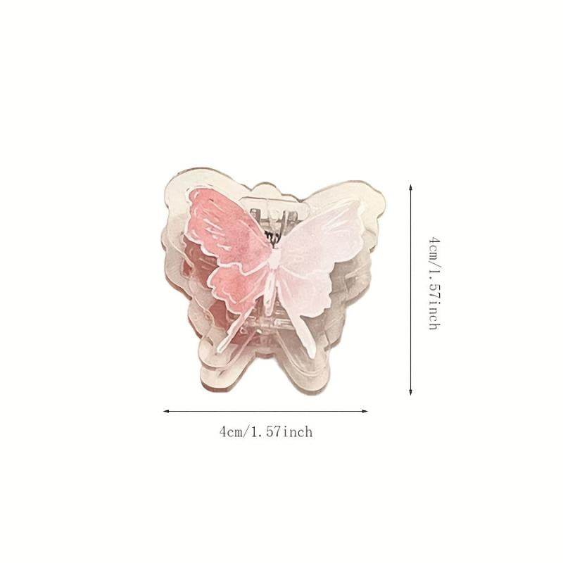 4pcs Colorful Butterfly Binder Clips for Office and School