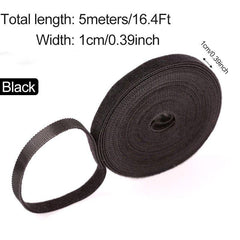 5m Releasable Cable Ties Hook Loop Strap Roll