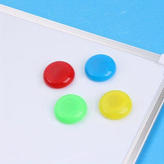 8pcs Fridge Magnets 8 Colors 20mm Magnetic For Whiteboard Locker Office