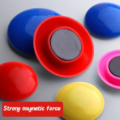 8pcs Fridge Magnets 8 Colors 20mm Magnetic For Whiteboard Locker Office