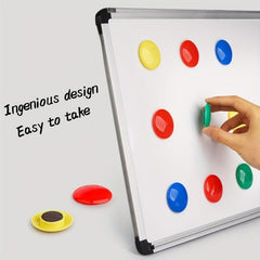 8pcs Fridge Magnets 8 Colors 20mm Magnetic For Whiteboard Locker Office