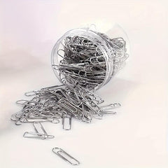 200pcs Small Paper Clips 2.79cm Nickel Plated Paperclip