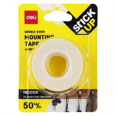 Double Sided Foam Mounting Tape - Textiles Wallpapers Glasses