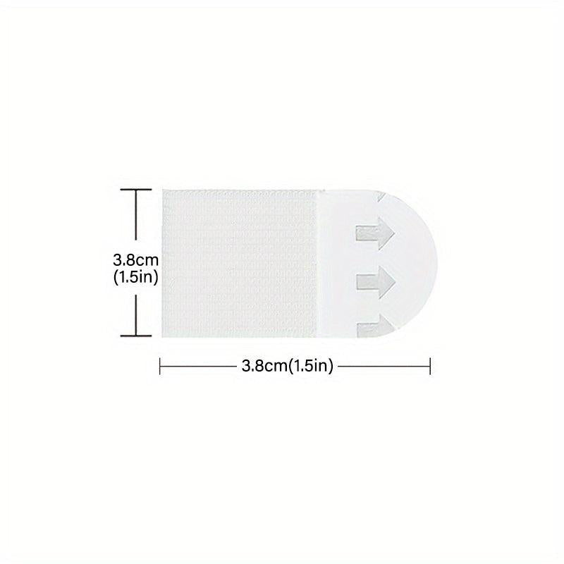6 Pairs Hanging Non-Marking Magic Button Removable Glue Tape Nail Fixed Adhesive