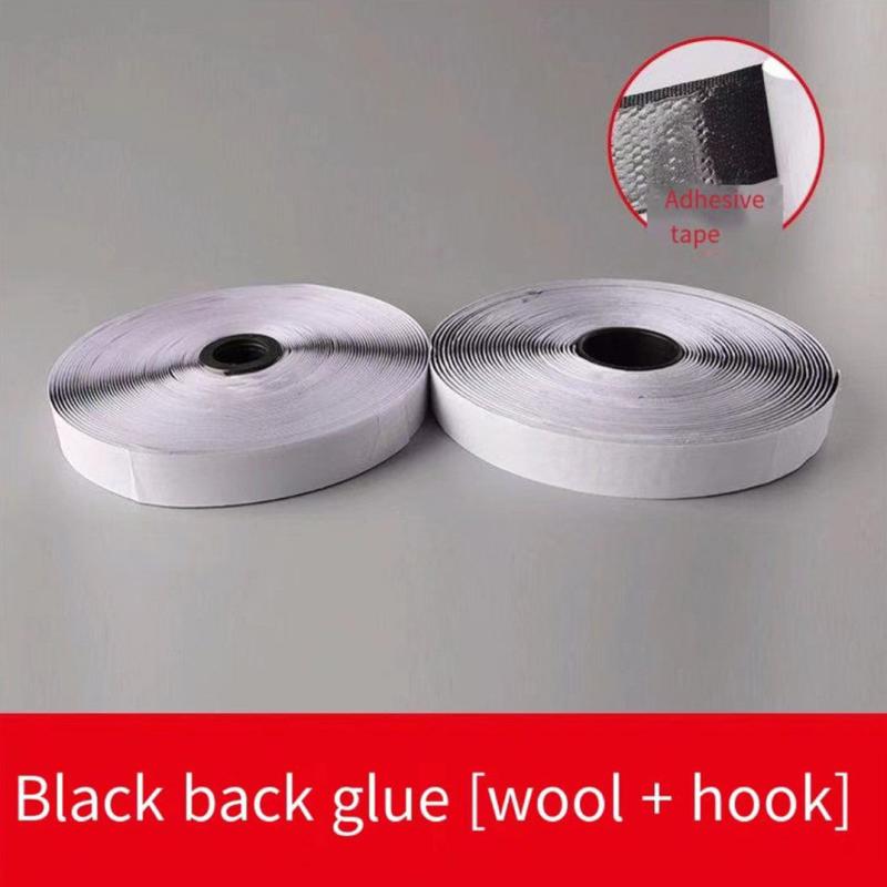 Hook Loop Tape Sticky Back Fastener Roll Adhesive Heavy Duty Strips