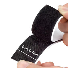 Hook Loop Tape Sticky Back Fastener Roll Adhesive Heavy Duty Strips