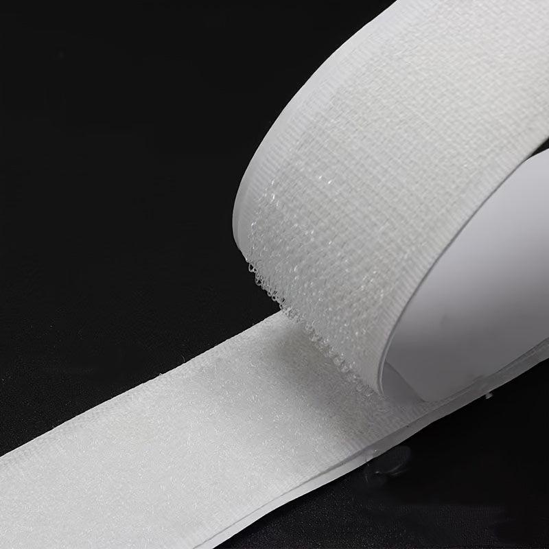 Hook Loop Tape Sticky Back Fastener Roll Adhesive Heavy Duty Strips