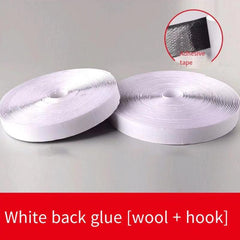 Hook Loop Tape Sticky Back Fastener Roll Adhesive Heavy Duty Strips