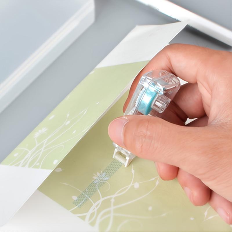 Mini Double Sided Tape Corrective Tape Dot Glue Portable High Viscosity Adhesive