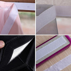 Strong Adhesive Hook and Loop Fastener Buckle With Split Punching