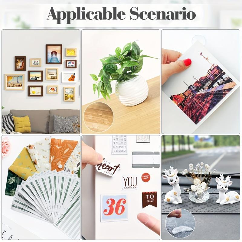 900pcs Clear Adhesive Dot Tape Stickers for DIY Art Balloon Decoration