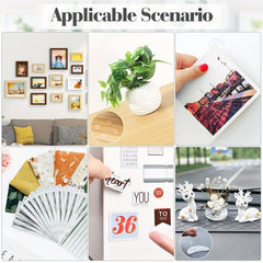900pcs Clear Adhesive Dot Tape Stickers for DIY Art Balloon Decoration