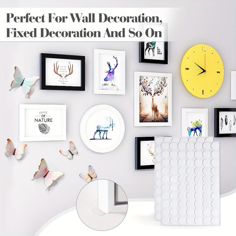 900pcs Clear Adhesive Dot Tape Stickers for DIY Art Balloon Decoration