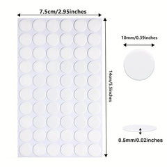 900pcs Clear Adhesive Dot Tape Stickers for DIY Art Balloon Decoration