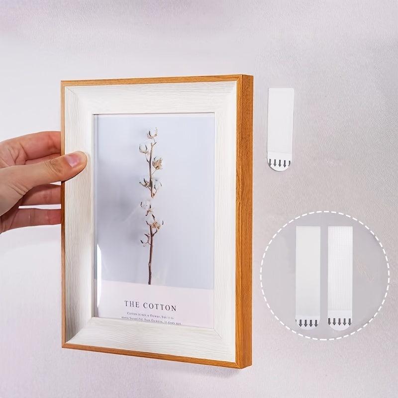 12 Pairs Adhesive Strips Large Picture Hanging Strips No Tools Needed