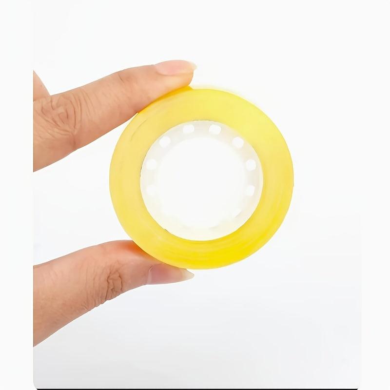 5pcs Transparent Tape 2.01cm x 30.18m Roll Office School Supplies