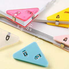 Triangle Clip Book Corner Anti roll Edge Artifact Book Corner Fixed Clip