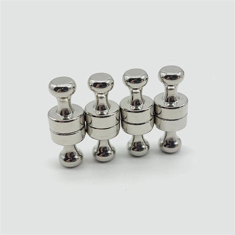 8pcs Strong Neodymium Magnetic Pushpins for Whiteboard Refrigerator