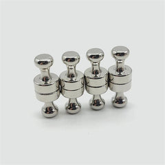 8pcs Strong Neodymium Magnetic Pushpins for Whiteboard Refrigerator