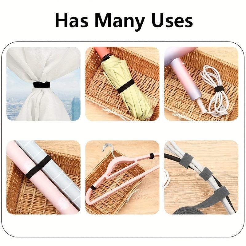 Hook and Loop Straps for Wires Cords Management