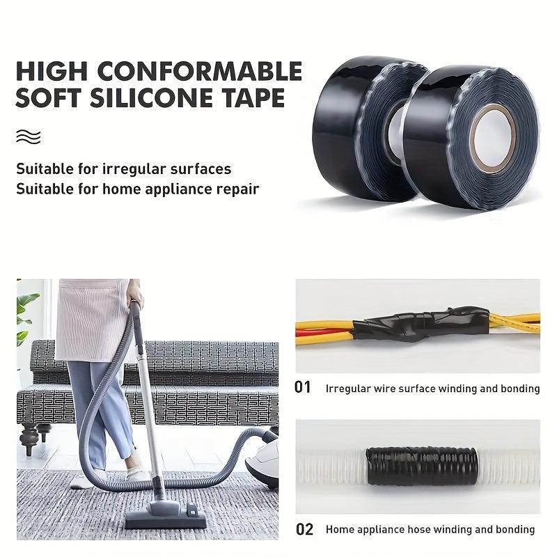Waterproof Silicone Repair Tape Strong Adhesive Self-fuse Wire Tape