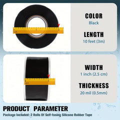 Waterproof Silicone Repair Tape Strong Adhesive Self-fuse Wire Tape