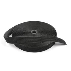 8ft Reusable Nylon Hook Loop Fastening Cable Tape with Buckle