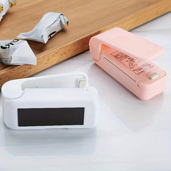 Portable Mini Plastic Bag Sealer Hand-pressed Household Snack Sealing Tool
