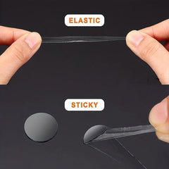70pcs Acrylic Double Sided Adhesive Transparent Traceless Dot