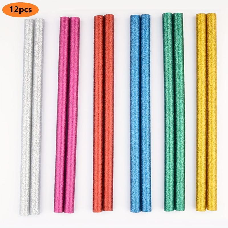 Colorful Mini Glue Sticks 0.28x3.9 - 12/30 Pack