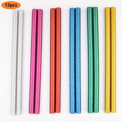 Colorful Mini Glue Sticks 0.28x3.9 - 12/30 Pack