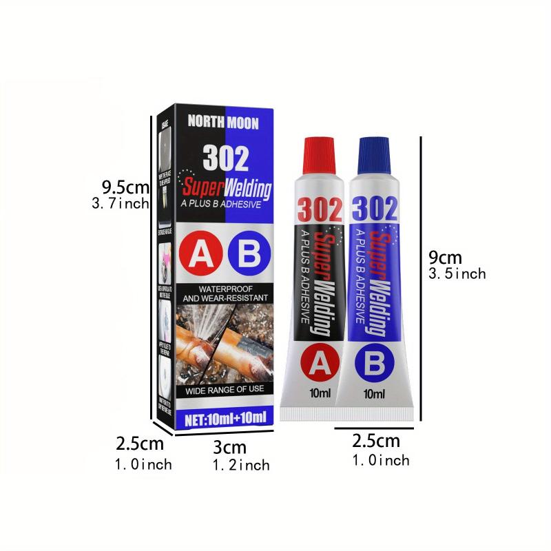 AB Casting Rubber Metal Repair Agent Welding Glue for Cracks Plugging