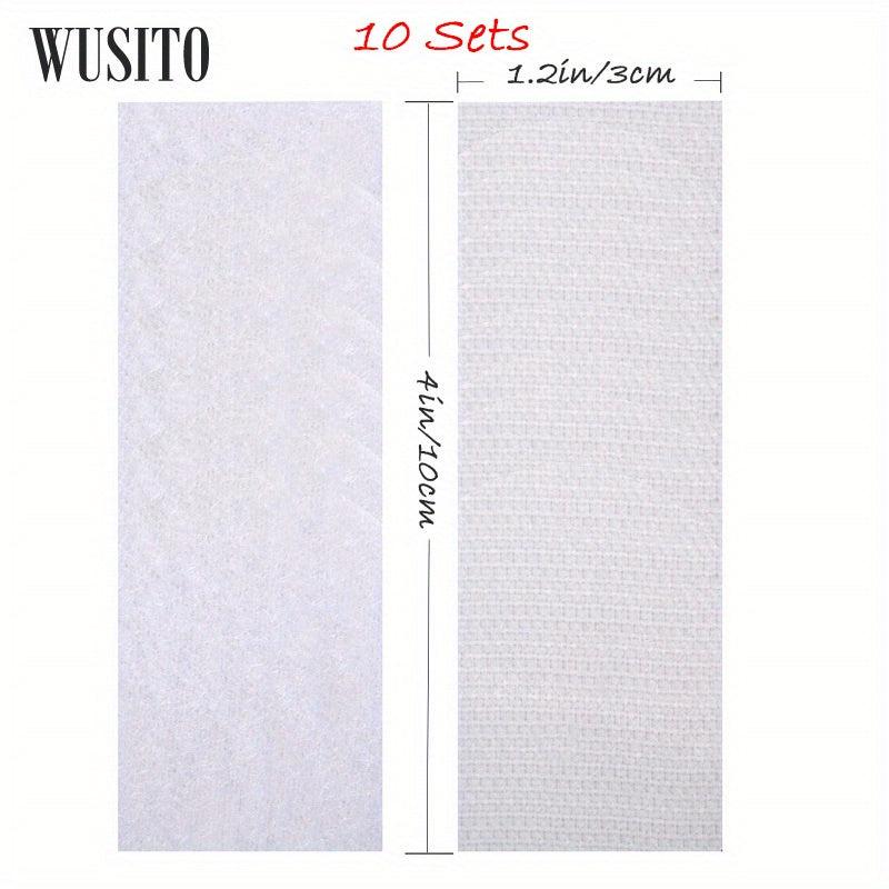 Industrial Strength Hook And Loop Strips 3x10 cm