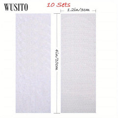 Industrial Strength Hook And Loop Strips 3x10 cm