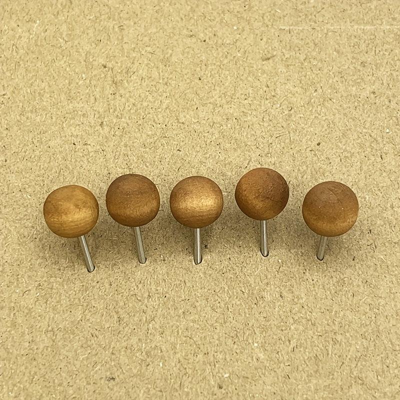 50 Wooden Push Pins for Documents Photos Maps Bulletin Boards