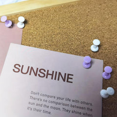 100pcs Purple Push Pins Bulletin Board Thumb Tacks Wall Corkboard Map Calendar